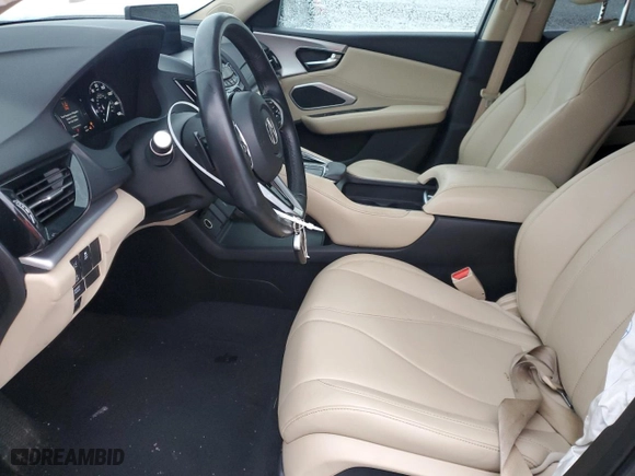 2020 Acura RDX with VIN 5J8TC2H34LL029021, listed as a Copart auction lot 44108765 with 53,186 mi miles and Salvage Title. Bid and sale history available at carsss.com. Image 7.