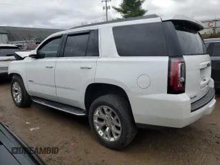 2017 GMC Yukon SLT with VIN 1GKS2BKC6HR174365, listed as a Copart auction lot 81471474 with 118,509 mi miles and Salvage Title. Bid and sale history available at carsss.com. Image 2.