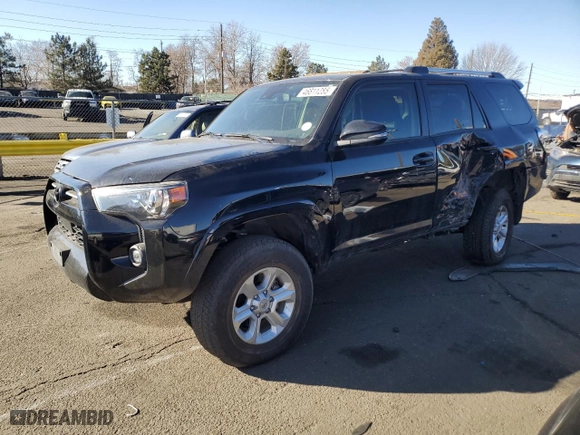 2022 Toyota 4Runner SR5 Premium with VIN JTENU5JRXN5992514, listed as a Copart auction lot 46811285 with 59,763 mi miles and Salvage Title. Bid and sale history available at carsss.com. Image 1.
