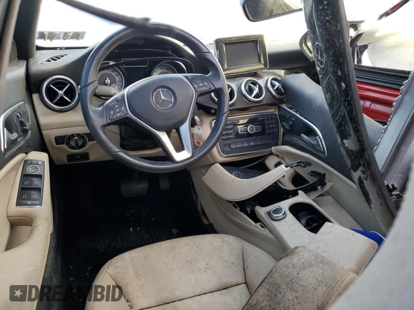 2014 Mercedes-Benz CLA 250 with VIN WDDSJ4EB4EN037785, listed as a Copart auction lot 42832254 with Not provided miles and Salvage title. Bid and sale history available at DreamBid. Image 7.