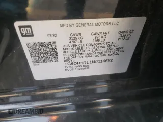 2022 Cadillac CT4-V z VIN 1G6DH5RL1N0114622, wystawiony jako Copart lot #71291434 z przebiegiem 26 872 mil mil oraz Nie do naprawy. Historia ofert i sprzedaży dostępna na DreamBid. Obrazek 13.