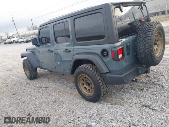 2024 Jeep Wrangler Sport S with VIN 1C4PJXDG3RW259023, listed as a IAAI auction lot 41783151 with 23,152 mi miles. Bid and sale history available at carsss.com. Image 3.