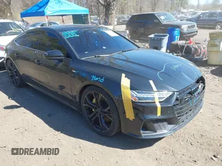 2019 Audi A7 Prestige with VIN WAUV2AF27KN028931, listed as a IAAI auction lot 42042526 with 50,581 mi miles and . Bid and sale history available at DreamBid. Image 1.