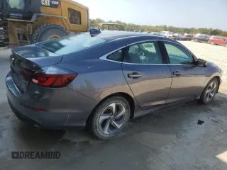 2019 Honda Insight EX with VIN 19XZE4F5XKE016106, listed as a Copart auction lot 74521794 with 124,721 mi miles and Salvage title. Bid and sale history available at DreamBid. Image 3.