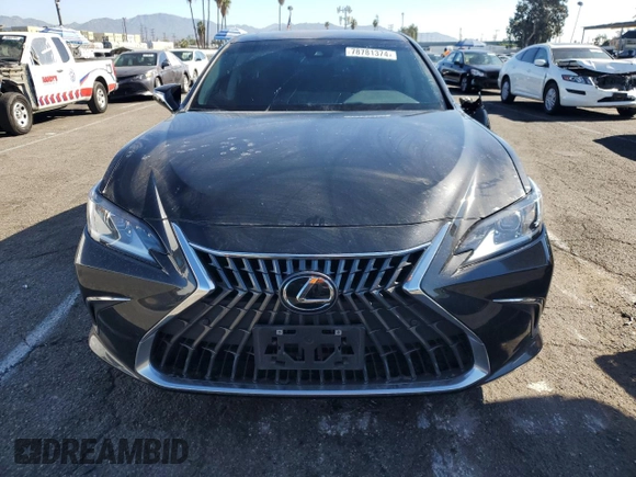 2023 Lexus ES with VIN 58ADA1C19PU035670, listed as a Copart auction lot 78781374 with 8,074 mi miles and Salvage Title. Bid and sale history available at carsss.com. Image 5.