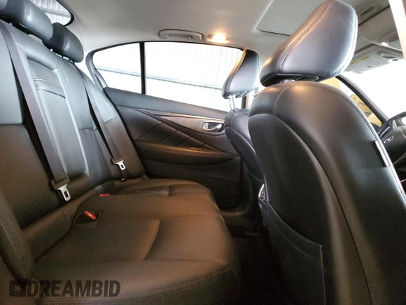 2016 Infiniti Q50 3.0t Premium with VIN JN1EV7AP6GM300482, listed as a Copart auction lot 49346165 with 60,743 mi miles and Salvage Title. Bid and sale history available at carsss.com. Image 10.