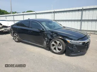2018 Honda Accord EX with VIN 1HGCV1F48JA092308, listed as a Copart auction lot 58187935 with 146,928 mi miles and Salvage title. Bid and sale history available at DreamBid. Image 4.