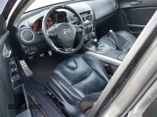 2004 Mazda RX-8 with VIN JM1FE173840127019, listed as a Copart auction lot 88172815 with 151,934 mi miles and Salvage Title. Bid and sale history available at carsss.com. Image 8.