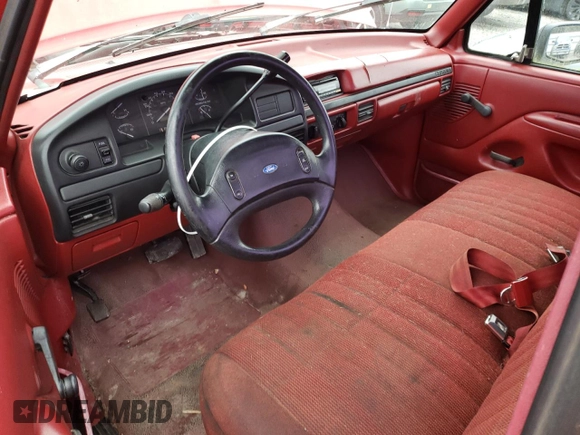 1992 Ford F-150 with VIN 1FTEF15H4NPA80362, listed as a Copart auction lot 87973455 with 0 mi miles and Clean Title. Bid and sale history available at carsss.com. Image 8.