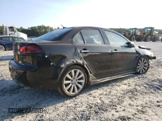 2008 Mitsubishi Lancer GTS with VIN JA3AU86U18U009746, listed as a Copart auction lot 70670324 with 202,948 mi miles and Salvage Title. Bid and sale history available at carsss.com. Image 3.