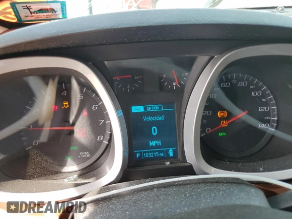 2017 Chevrolet Equinox Premier with VIN 2GNALDEK2H1603083, listed as a Copart auction lot 54389045 with 103,215 mi miles and Salvage Title. Bid and sale history available at DreamBid. Image 9.