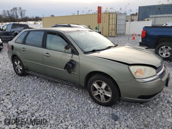 2005 Chevrolet Malibu Maxx LS with VIN 1G1ZT648X5F172342, listed as a Copart auction lot 80217284 with 197,728 mi miles and Salvage Title. Bid and sale history available at carsss.com. Image 4.