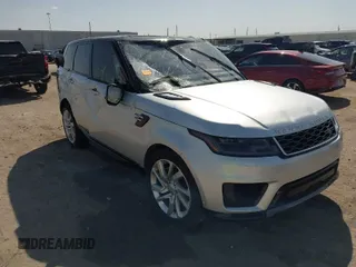 2019 Land Rover Range Rover Sport HSE with VIN SALWR2RV3KA818144, listed as a IAAI auction lot 41859731 with 57,303 mi miles. Bid and sale history available at carsss.com. Image 1.