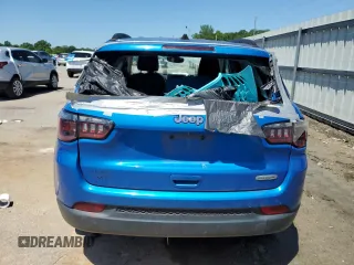 2022 Jeep Compass Latitude with VIN 3C4NJCBB5NT214270, listed as a Copart auction lot 56959935 with 52,137 mi miles and Clean title. Bid and sale history available at DreamBid. Image 6.