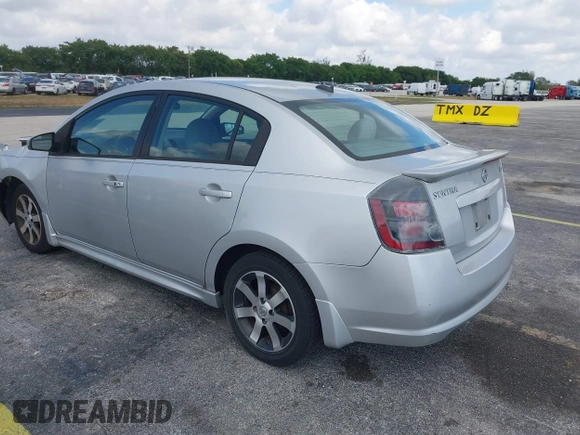 2012 Nissan Sentra SR with VIN 3N1AB6AP6CL724315, listed as a IAAI auction lot 42053543 with 80,614 mi miles and . Bid and sale history available at DreamBid. Image 3.