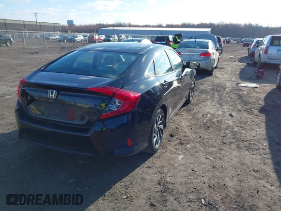 2016 Honda Civic Sedan EX with VIN 2HGFC2F74GH511641, listed as a IAAI auction lot 41843523 with 138,289 mi miles. Bid and sale history available at carsss.com. Image 4.