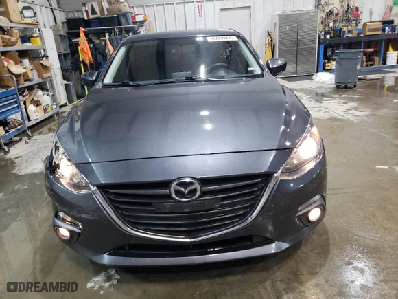 2015 Mazda Mazda3 i Touring with VIN 3MZBM1V73FM215352, listed as a Copart auction lot 45595235 with 109,665 mi miles and Salvage Title. Bid and sale history available at carsss.com. Image 5.