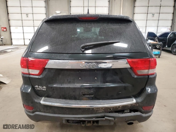 2013 Jeep Grand Cherokee Limited with VIN 1C4RJFBG4DC639455, listed as a Copart auction lot 48300035 with 235,181 mi miles and Salvage Title. Bid and sale history available at carsss.com. Image 6.