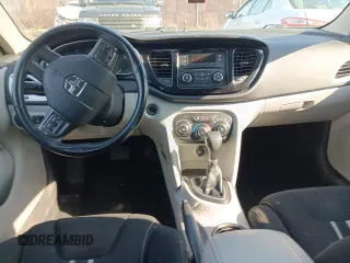 2013 Dodge Dart SXT with VIN 1C3CDFBAXDD305731, listed as a Copart auction lot 53505805 with Not provided miles and Salvage title. Bid and sale history available at DreamBid. Image 8.