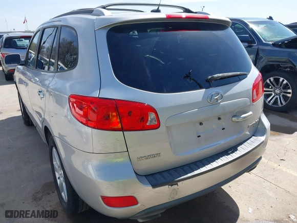 2009 Hyundai Santa Fe SE with VIN 5NMSH13E99H300552, listed as a IAAI auction lot 41772584 with 155,127 mi miles. Bid and sale history available at carsss.com. Image 3.
