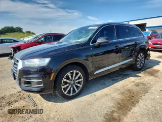 2017 Audi Q7 Premium Plus with VIN WA1LAAF71HD018591, listed as a Copart auction lot 62715385 with 104,226 mi miles and Non repairable. Bid and sale history available at DreamBid. Image 1.