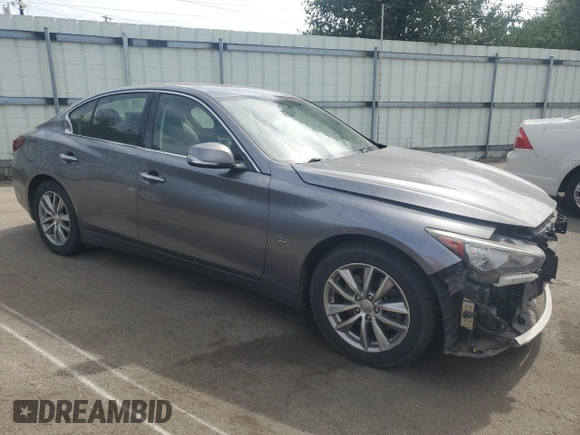 2018 Infiniti Q50 3.0t LUXE with VIN JN1EV7AR3JM440451, listed as a Copart auction lot 70054044 with 112,855 mi miles and Salvage Title. Bid and sale history available at carsss.com. Image 4.