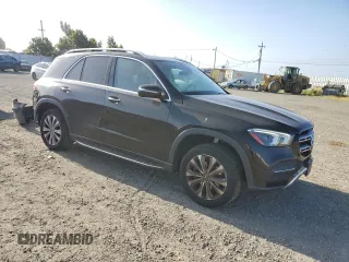 2020 Mercedes-Benz GLE 350 with VIN 4JGFB4KB5LA053605, listed as a Copart auction lot 56928275 with 52,413 mi miles and Salvage title. Bid and sale history available at DreamBid. Image 4.