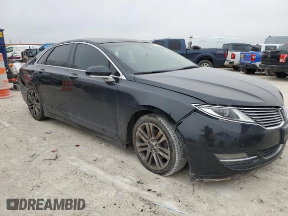 2013 Lincoln MKZ with VIN 3LN6L2J92DR808085, listed as a Copart auction lot 46416245 with 120,654 mi miles and Salvage Title. Bid and sale history available at carsss.com. Image 4.