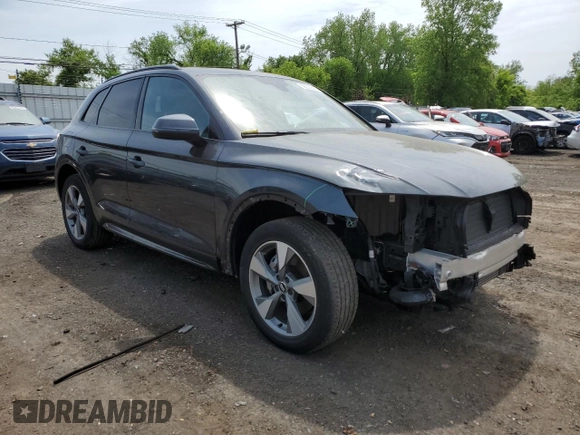 2020 Audi Q5 Premium z VIN WA1ANAFY8L2078568, wystawiony jako Copart lot #56230545 z przebiegiem 42 200 mil mil oraz Szkoda całkowita • Salvage title. Historia ofert i sprzedaży dostępna na DreamBid. Obrazek 4.