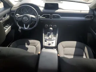 2018 Mazda CX-5 Sport with VIN JM3KFABM2J1406068, listed as a Copart auction lot 52354125 with 127,338 mi miles and Salvage Title. Bid and sale history available at carsss.com. Image 8.