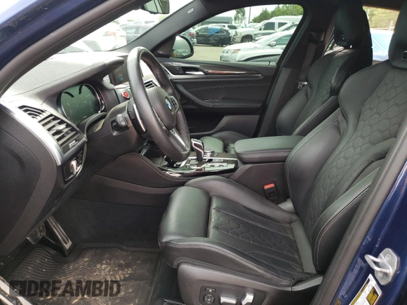 2020 BMW X4 M Competition z VIN 5YMUJ0C08L9C42121, wystawiony jako Copart lot #52499963 z przebiegiem 20 984 mil mil oraz . Historia ofert i sprzedaży dostępna na DreamBid. Obrazek 7.