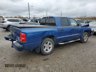 2009 Dodge Dakota SXT with VIN 1D7HE38K39S778117, listed as a Copart auction lot 80775004 with Not Provided miles and Salvage Title. Bid and sale history available at DreamBid. Image 3.