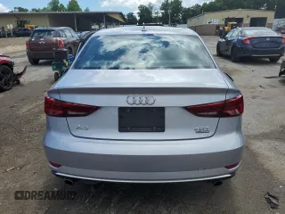 2017 Audi A3 Sedan Premium with VIN WAUB8GFF6H1073561, listed as a Copart auction lot 61051214 with 38,342 mi miles and Salvage Title. Bid and sale history available at carsss.com. Image 6.