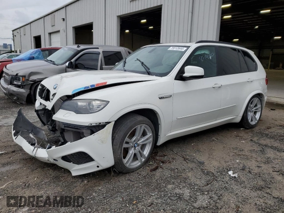 2012 BMW X5 M with VIN 5YMGY0C55CLK27404, listed as a Copart auction lot 75512644 with 0 mi miles and Salvage Title. Bid and sale history available at carsss.com. Image 1.