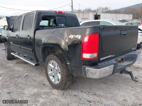 2013 GMC Sierra 1500 SLT with VIN 3GTP2WE73DG108356, listed as a IAAI auction lot 41598358 with 1 mi miles. Bid and sale history available at carsss.com. Image 3.