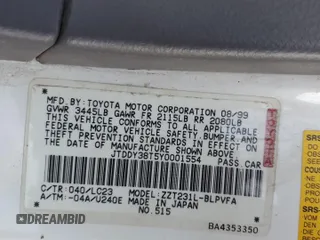 2000 Toyota Celica GTS with VIN JTDDY38T5Y0001554, listed as a Copart auction lot 82463124 with 113,433 mi miles and Salvage Title. Bid and sale history available at carsss.com. Image 14.