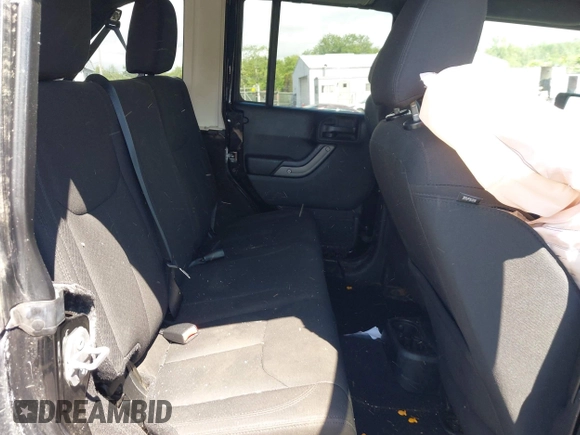 2017 Jeep Wrangler Unlimited Sport with VIN 1C4HJWDG5HL714291, listed as a IAAI auction lot 42383679 with 138,201 mi miles and . Bid and sale history available at DreamBid. Image 8.
