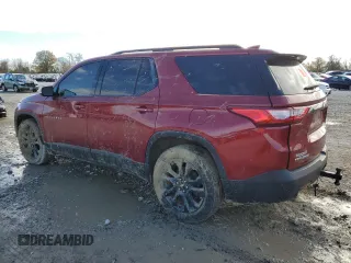 2018 Chevrolet Traverse RS with VIN 1GNERJKX0JJ156862, listed as a Copart auction lot 80392054 with 0 mi miles and Salvage Title. Bid and sale history available at carsss.com. Image 2.