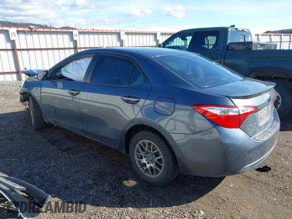 2014 Toyota Corolla L with VIN 5YFBURHE2EP040286, listed as a IAAI auction lot 41890115 with 154,584 mi miles and . Bid and sale history available at DreamBid. Image 3.