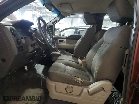 2009 Ford F-150 XLT with VIN 1FTRX12V99KB49459, listed as a Copart auction lot 56060525 with 146,433 mi miles and Salvage title. Bid and sale history available at DreamBid. Image 7.