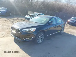 2015 Kia Cadenza Premium with VIN KNALN4D72F5181432, listed as a IAAI auction lot 41747354 with 97,398 mi miles and . Bid and sale history available at DreamBid. Image 2.