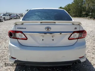 2013 Toyota Corolla L with VIN 5YFBU4EE4DP088779, listed as a Copart auction lot 52232935 with 187,163 mi miles and Salvage Title. Bid and sale history available at carsss.com. Image 6.