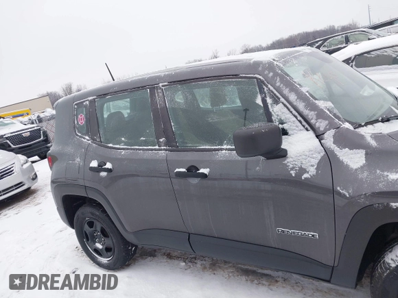 2018 Jeep Renegade Sport with VIN ZACCJBAH6JPH18366, listed as a IAAI auction lot 41345946 with 69,709 mi miles and . Bid and sale history available at DreamBid. Image 13.