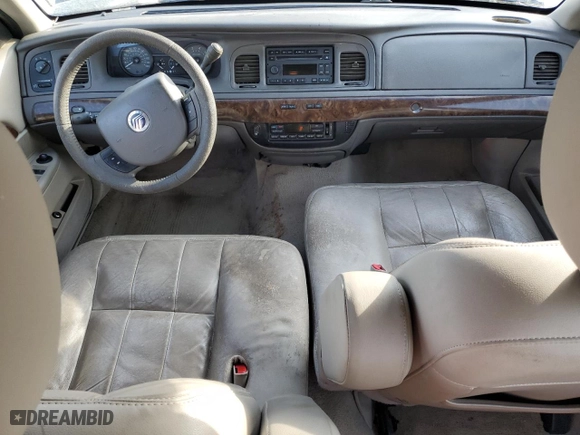 2011 Mercury Grand Marquis LS with VIN 2MEBM7FV0BX608564, listed as a Copart auction lot 48513095 with 128,241 mi miles and Salvage Title. Bid and sale history available at carsss.com. Image 8.