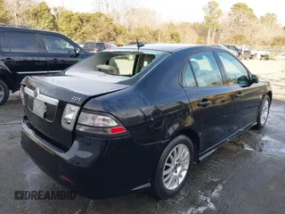 2008 Saab 9-3 with VIN YS3FB49Y881006163, listed as a IAAI auction lot 41226628 with 214,535 mi miles. Bid and sale history available at carsss.com. Image 4.