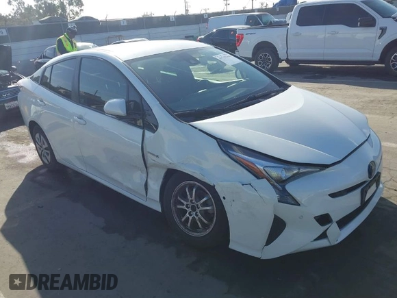 2017 Toyota Prius Two with VIN JTDKBRFU2H3043413, listed as a IAAI auction lot 41719364 with 98,457 mi miles. Bid and sale history available at carsss.com. Image 1.