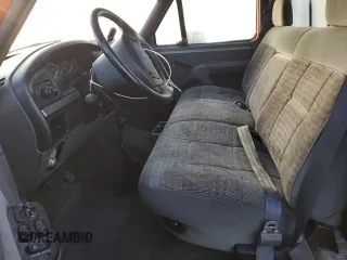 1993 Ford F-150 with VIN 1FTEF14N0PLA23366, listed as a Copart auction lot 86184434 with 36,789 mi miles and Salvage Title. Bid and sale history available at DreamBid. Image 7.