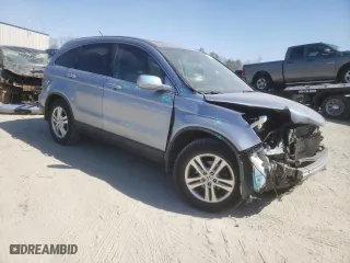 2010 Honda CR-V EX-L with VIN 5J6RE4H70AL043197, listed as a Copart auction lot 46778215 with 134,131 mi miles and Salvage Title. Bid and sale history available at carsss.com. Image 4.