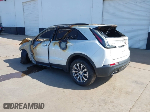 2020 Cadillac XT4 FWD Sport with VIN 1GYFZER44LF029323, listed as a IAAI auction lot 41906596 with Not Provided miles and . Bid and sale history available at carsss.com. Image 3.