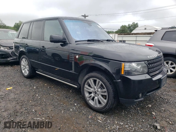 2012 Land Rover Range Rover HSE Lux with VIN SALMF1D49CA374956, listed as a Copart auction lot 59733835 with 113,390 mi miles and Salvage title. Bid and sale history available at DreamBid. Image 4.